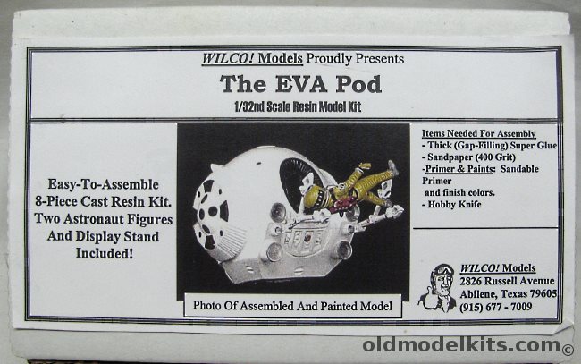 Wilco Models 1/35 The EVA Pod from 2001 Space Odyssey plastic model kit